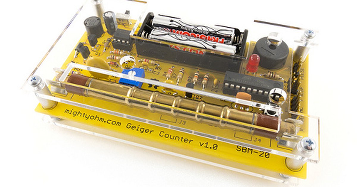 MightyOhm Geiger Counter Kit RETIRED from MightyOhm on Tindie